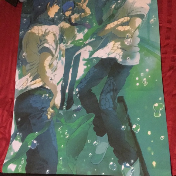 Free! Iwatobi Swim Club Silk Scroll Poster - Picture 3 of 3